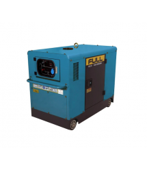 Генератор дизельний FULL FDL13500SС, 1-фазний 230V, 50Hz, 13.75kVA - 11kW, бак 55 л, витрата 3,5 л - год, пуск: стартер, 1160х67