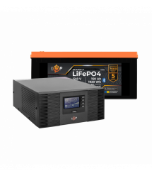 Комплект резервного живлення LogicPower ДБЖ 1050W + літієва (LiFePO4) батарея 1920 Wh
