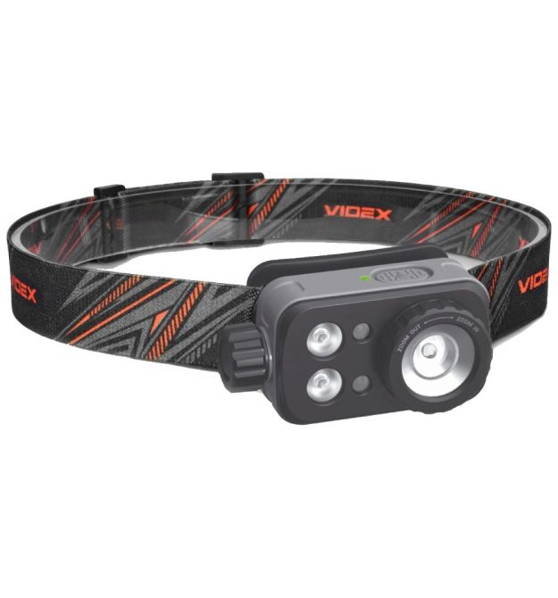 Налобный светодиодный фонарик VIDEX VLF-H046Z 500Lm 5000K