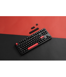 Keychron Клавиатура механическая C3 Pro 87Key, K pro Red, USB-A, QMK, Hot-swap, EN/UKR, RGB, черный