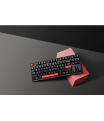 Keychron Клавиатура механическая C3 Pro 87Key, K pro Red, USB-A, QMK, Hot-swap, EN/UKR, RGB, черный