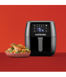 Kenwood Мультипечь Nutribullet 1800Вт, чаша-7л, сенсорне управл., 8 авто. программ, пластик, чорний