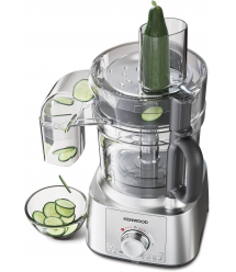 Kenwood Кухонный комбайн MultiPro Express, 1000Вт, чаша-пластик, корпус-пластик, насадок-5, серебристый
