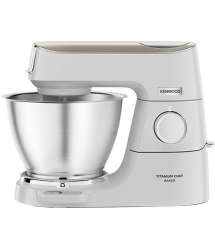 Kenwood Кухонная машина, 1200Вт, чаша-металл, корпус-металл, насадок-3, серебристый