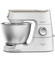 Kenwood Кухонная машина, 1200Вт, чаша-металл, корпус-металл, насадок-3, серебристый