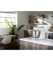 Kenwood Кухонная машина, 1200Вт, чаша-металл, корпус-металл, насадок-3, серебристый