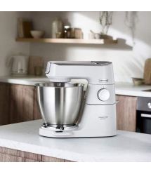 Kenwood Кухонная машина, 1200Вт, чаша-металл, корпус-металл, насадок-3, белый
