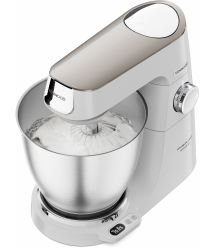 Kenwood Кухонная машина, 1200Вт, чаша-металл, корпус-металл, насадок-3, белый