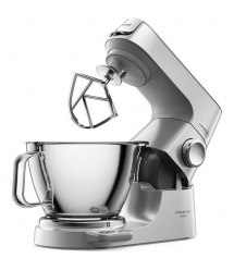 Kenwood Кухонная машина Titanium Chef Baker, 1200Вт, чаша-металл, корпус-металл, насадок-7, встроенные весы, серебристый