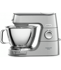 Kenwood Кухонная машина Titanium Chef Baker, 1200Вт, чаша-металл, корпус-металл, насадок-7, встроенные весы, серебристый