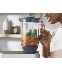 Kenwood Кухонная машина Titanium Chef Baker, 1200Вт, чаша-металл, корпус-металл, насадок-7, встроенные весы, серебристый