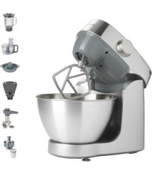 Kenwood Кухонная машина Prospero, 1000Вт, чаша-металл, корпус-пластик, насадок-7, серебристый