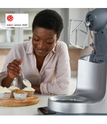 Kenwood Кухонная машина Prospero, 1000Вт, чаша-металл, корпус-пластик, насадок-7, серебристый