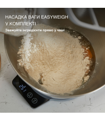 Kenwood Кухонная машина Prospero, 1000Вт, чаша-металл, корпус-пластик, насадок-7, серебристый