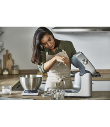 Kenwood Кухонная машина Prospero, 1000Вт, чаша-металл, корпус-пластик, насадок-5, белый