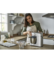 Kenwood Кухонная машина Prospero, 1000Вт, чаша-металл, корпус-пластик, насадок-5, белый