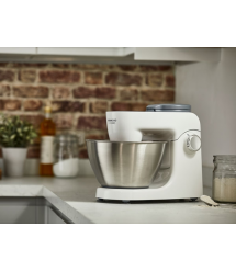 Kenwood Кухонная машина MultiOne, 1000Вт, чаша-металл, корпус-пластик, насадок-8, белый