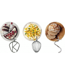 Kenwood Кухонная машина Chef XL, 1200Вт, чаша-металл, корпус-металл, насадок-3, серебристый