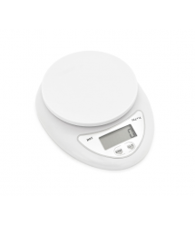 Ваги точні кухонні з круглою чашкою B05, 0,001-5 кг, живлення 2 батарейки АА, Box