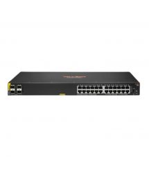HPE Коммутатор Aruba 6000 24G CL4 4SFP Switch, 24xGE, 4xGE SFP Ports, 370W PoE Class 4, LT Warranty
