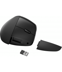 HP Мышь 920 Ergonomic Vertical, USB-A/WL/BT, чёрный