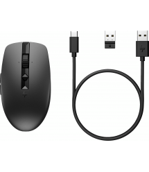 Миша HP 710 Rechargeable Silent Mouse Wireless/Bluetooth Black (6E6F2AA)