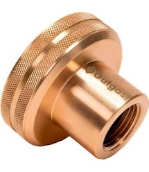 Hexagon Ragasco Переходник для заправки газовых баллонов, левая резьба 21.8мм, латунь
