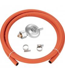 Hexagon Ragasco Комплект GOK подключения газового баллона с вентилем Shell и KLF (редуктор 1шт, шланг 2м, хомут 2шт)
