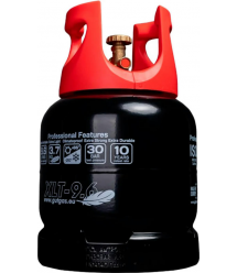 Hexagon Ragasco Баллон газовый стальной ExtraLight XLT-9.6, 9.6л, 30бар, вентиль KLF, 3.7кг