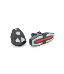 Задній стоп + поворотники LY-5510, 3 режими, вбудований акумулятор, USB кабель, Box