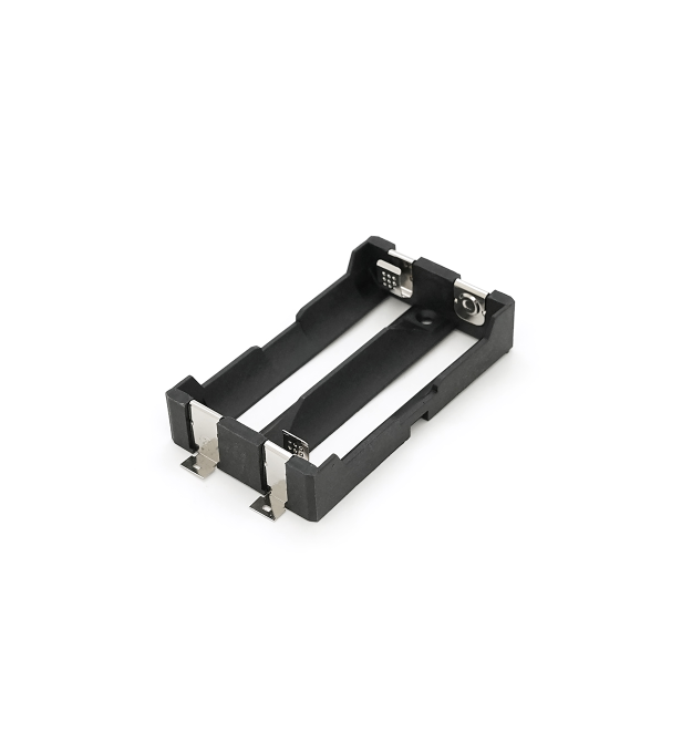 Холдер тримач для акумулятора PC, 21700 2S, чорний