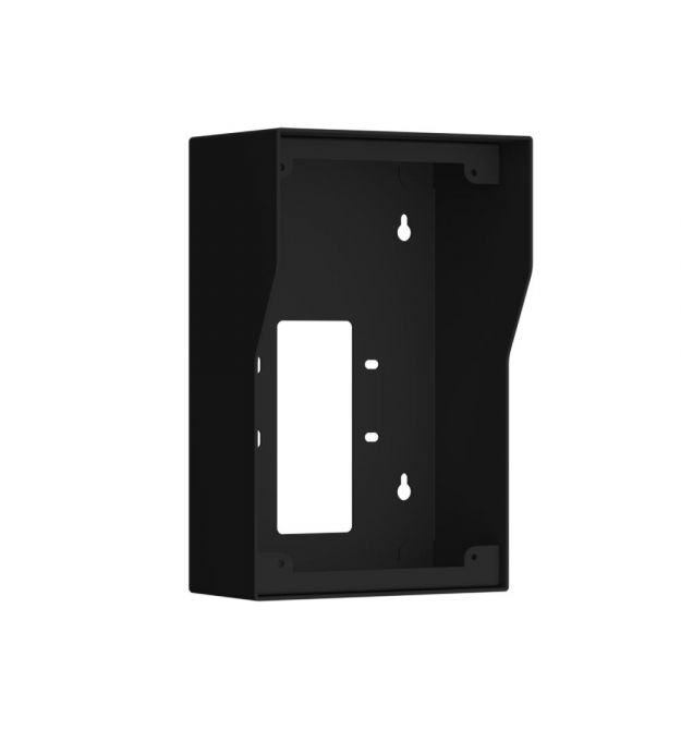 Монтажна коробка з козирком Bas-IP BR-AV8FBL BLACK для накладного монтажу індивідуальних IP-відеопанелей Bas-IP