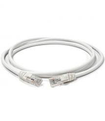 Патч-корд U-UTP, 0.5м, кат. 6a, 26AWG, белый, LSZH