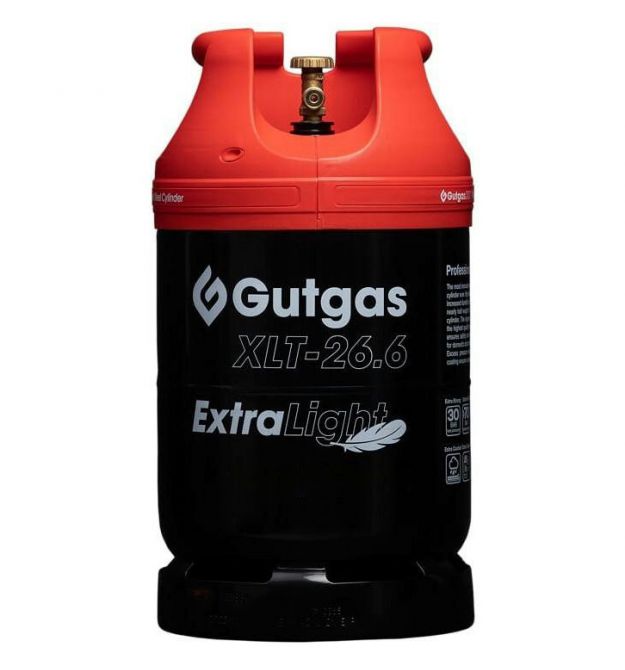 Hexagon Ragasco Баллон газовый стальной ExtraLight XLT-26.6, 26.6л, 30бар, вентиль KLF, 7.3кг