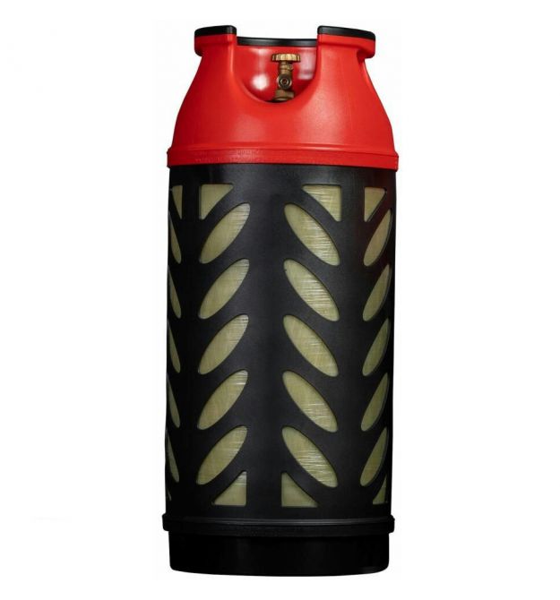 Hexagon Ragasco Баллон газовый композитный Gutgas CR-33.5, 33.5л, пропан/бутан 14кг/16.5кг, 30бар, вентиль KLF, 7.8кг