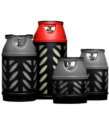 Hexagon Ragasco Баллон газовый композитный Gutgas CR-33.5, 33.5л, пропан/бутан 14кг/16.5кг, 30бар, вентиль KLF, 7.8кг