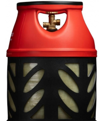 Hexagon Ragasco Баллон газовый композитный Gutgas CR-18.2, 18.2л, пропан/бутан 7.5кг/8.5кг, 30бар, вентиль KLF, 4.4кг