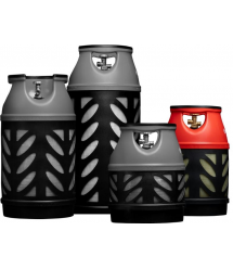 Hexagon Ragasco Баллон газовый композитный Gutgas CR-18.2, 18.2л, пропан/бутан 7.5кг/8.5кг, 30бар, вентиль KLF, 4.4кг