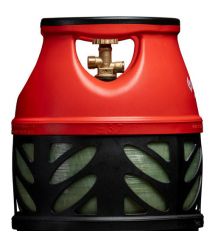 Hexagon Ragasco Баллон газовый композитный Gutgas CR-12.5, 12.5л, пропан/бутан 5кг/6кг, 30бар, вентиль KLF, 3.7кг