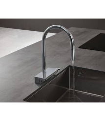 Hansgrohe Смеситель для кухни Aquno Select M81, дл.излива - 220мм, поворотный, вытяжной, 1 рычаг, хром