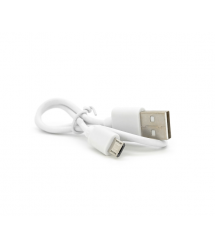 Кабель USB 2.0 (AM - Miсro 5 pin) 0,3 м, белые