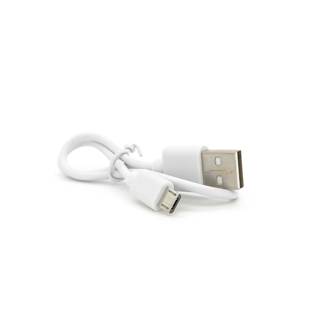 Кабель USB 2.0 (AM - Miсro 5 pin) 0,3 м, белые