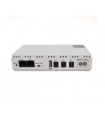 ДБЖ для роутерів - комутаторів DC1018P, 18W, Output: USB-5V, DC-5V - 9V - 12V, POE-15 - 24V, 1 - 2A, Li-ion 10400mAh, 160х105х32