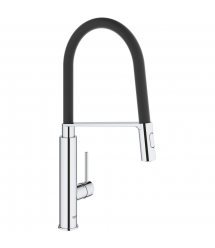 Grohe Смеситель для кухни Viamo, дл.излива - 235мм, поворотный/гибкий, 1рычаг, хром