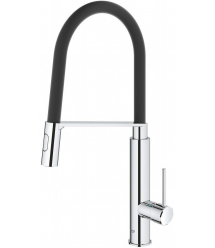 Grohe Смеситель для кухни Viamo, дл.излива - 235мм, поворотный/гибкий, 1рычаг, хром