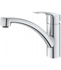 Grohe Смеситель для кухни Via, дл.излива - 227мм, поворотный, 1рычаг, хром