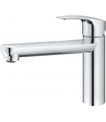 Grohe Смеситель для кухни Via, дл.излива - 222мм, поворотный, 1рычаг, хром