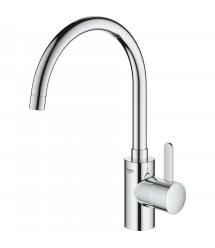 Grohe Смеситель для кухни Via Cosmo, дл.излива - 224мм, поворотный, 1рычаг, хром
