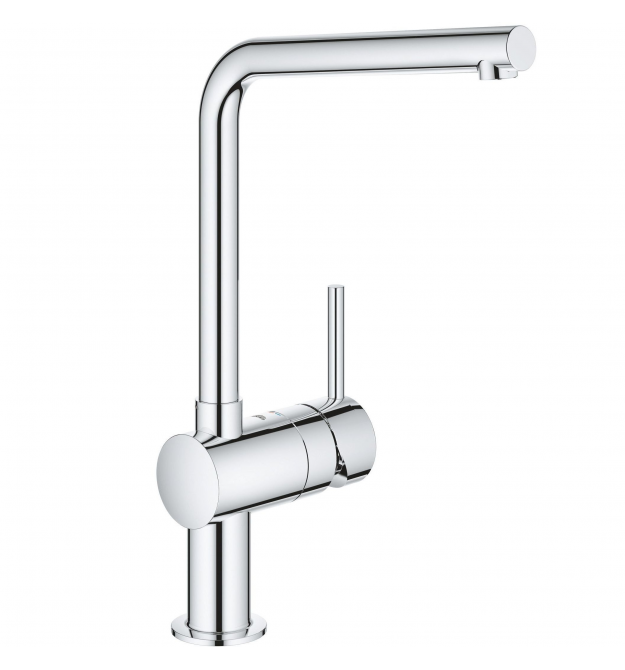 Grohe Смеситель для кухни Vento, дл.излива - 210мм, поворотный, 1рычаг, хром