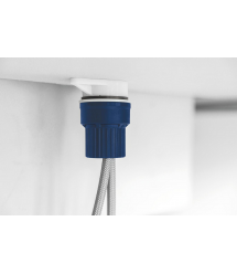 Grohe Смеситель для кухни QuickFix Start Flow, дл.излива - 215мм, поворотный/вытяжной, 1рычаг, хром